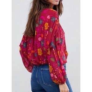 Free People Wildflower Honey Top 🌿